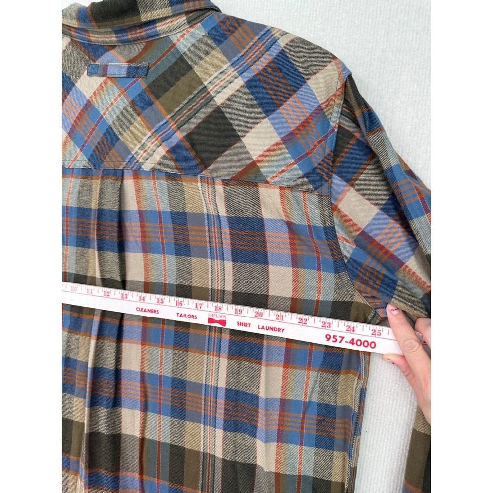 Legendary Whitetails Mens XL Buck Camp Flannel Shirt Plaid NWT Cotton SKU 0430 - Picture 6 of 10
